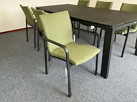 4 dining chair suns , anzio, mrg/light antraciet - afbeelding 5 van  8