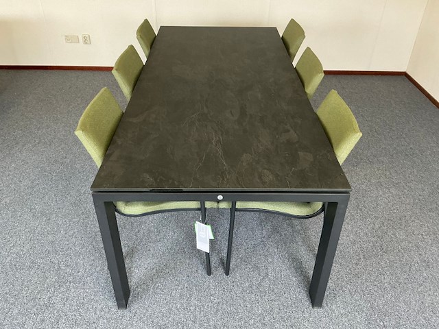 4 dining chair suns , anzio, mrg/light antraciet - afbeelding 7 van  8