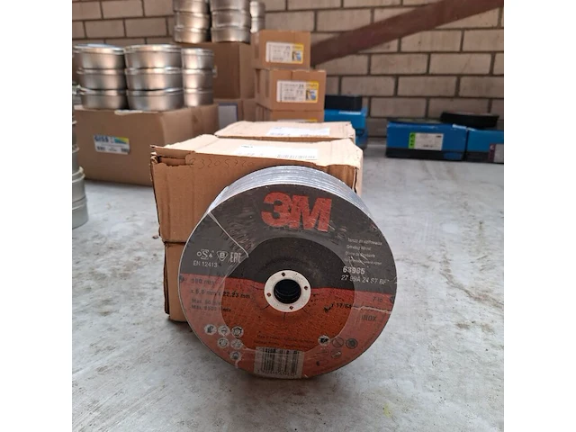 4 doos a 10 stuks afbraamschijf 3m, 180x6,8x22,23mm - afbeelding 1 van  4