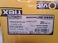 4 doos a 25 stuks doorslijpschijf flexovit, 125x2,5x22,23 - afbeelding 3 van  4