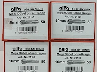4 doosjes alfa 10 mm
