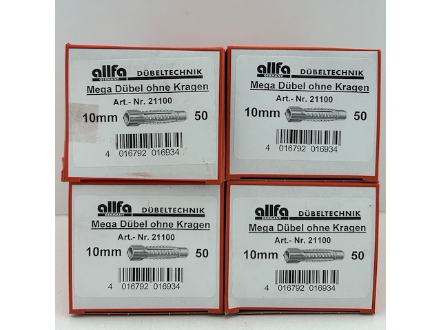 4 doosjes alfa 10 mm - afbeelding 2 van  3