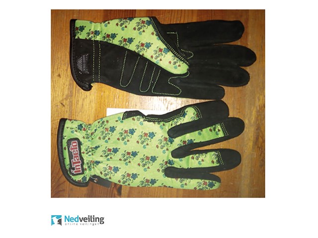4 dozen kinder (tuin) handschoenen maat s en m ca 60 paar - afbeelding 2 van  5