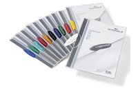 4 dura swingclip mappen assorti kleuren - afbeelding 1 van  3