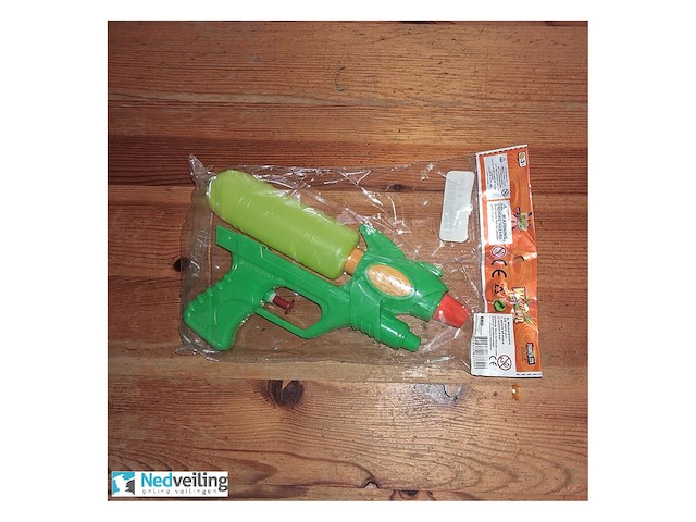 4 ex. waterpistool klein ca. 21 cm (doos q) - afbeelding 2 van  3