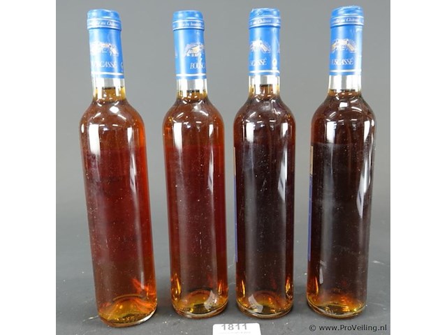4 flessen château bouscassé vendémiaire (1996) - afbeelding 4 van  5