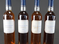 4 flessen tour bélingard monbazillac uit 1995 - afbeelding 2 van  5