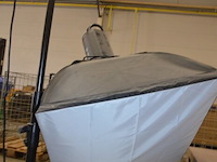 4 foto studiolampen op statief waarvan 2 jinbei ef-150 , 2 jinbei, 3 fototoestel statieven diverse merken - afbeelding 16 van  18
