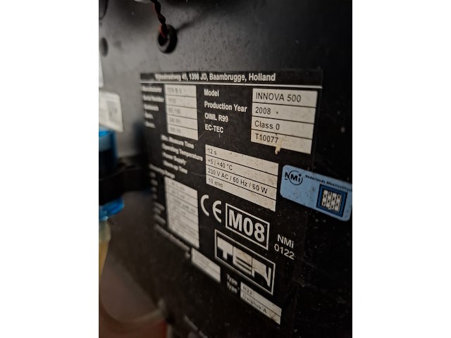 4 gasmeter ten, innova 500, bouwjaar 2008 - afbeelding 9 van  10