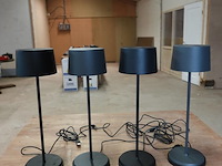 4 ijzeren lampen - afbeelding 1 van  5