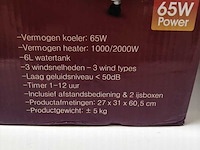 4 in 1 aircooler/heater/ventilator en bevochtiger, mesa living - afbeelding 2 van  5