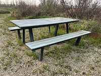 4 jahreszeiten gartenmöbel picknicktafel (5x) - afbeelding 1 van  9
