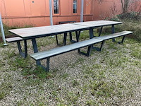 4 jahreszeiten gartenmöbel picknicktafel (5x) - afbeelding 4 van  9