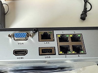 4 kanaals video recorder voor camara's. network video recorder - afbeelding 2 van  4