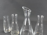 4 kannen/vazen w.o. luigi bormioli italy - afbeelding 3 van  5