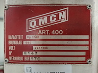 4-koloms hefbrug omcn, 400, bouwjaar 1987 - afbeelding 10 van  16