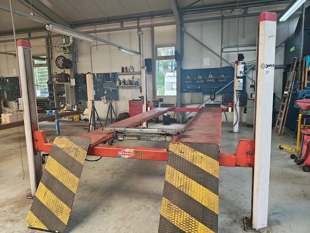 4-kolomsbrug extra breed en lang met brug lift, istobal, 5000 kg - afbeelding 1 van  12