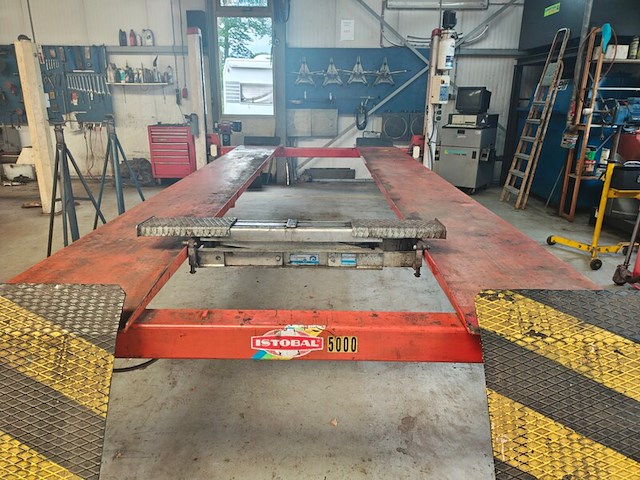 4-kolomsbrug extra breed en lang met brug lift, istobal, 5000 kg - afbeelding 5 van  12