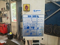 4-kolomsbrug extra breed en lang met brug lift, istobal, 5000 kg - afbeelding 9 van  12