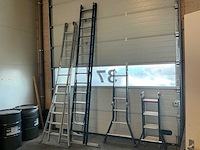 4 ladders 3 x altrex 1 x little jumbo ladder en trap - afbeelding 1 van  12