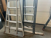 4 ladders 3 x altrex 1 x little jumbo ladder en trap - afbeelding 6 van  12