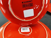 4 le creuset faitout stoneware schalen/borden - afbeelding 5 van  5