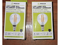 4 ledlampen bol dimbaar e14 220v-5w filament - afbeelding 1 van  3