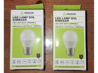 4 ledlampen bol dimbaar e27 220v-5w - afbeelding 3 van  3