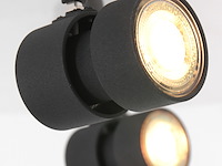 4-lichts spot met dimbaar gu10 licht, steinhauer, natasja 7904zw, zwart, 2026 - afbeelding 3 van  5