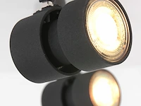 4-lichts spot met dimbaar gu10 licht, steinhauer, natasja 7904zw, zwart, 2026 - afbeelding 4 van  5