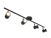 4-lichts spot natasja steinhauer, 7904zw, zwart, bouwjaar 2025, nieuw in doos - afbeelding 2 van  8