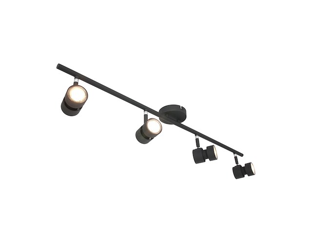 4-lichts spot natasja steinhauer, 7904zw, zwart, bouwjaar 2025, nieuw in doos - afbeelding 1 van  8