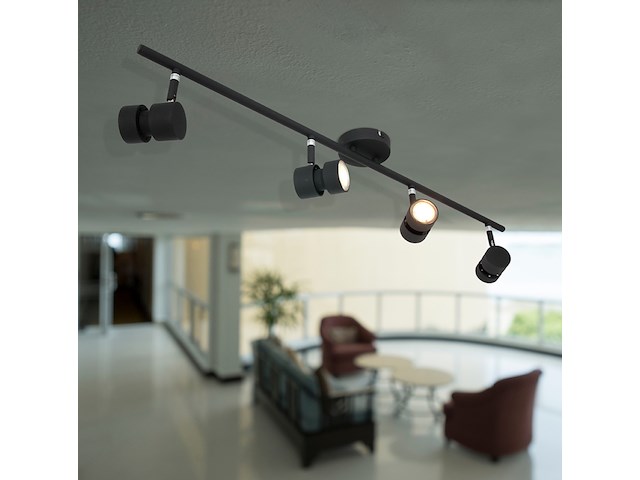 4-lichts spot natasja steinhauer, 7904zw, zwart, bouwjaar 2025, nieuw in doos - afbeelding 1 van  8
