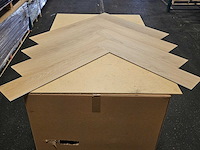 4 m2 pvc spc click visgraat - 750 x 150 x 6,5 mm - afbeelding 3 van  3