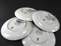 4 majesty of steam engels porseleinen borden - afbeelding 4 van  5