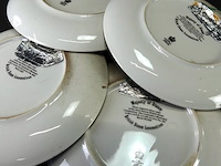 4 majesty of steam engels porseleinen borden - afbeelding 5 van  5