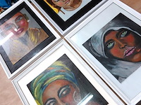 4 olieverfschilderij op doek in lijst - afbeelding 4 van  5