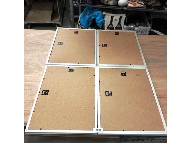 4 olieverfschilderij op doek in lijst - afbeelding 5 van  5