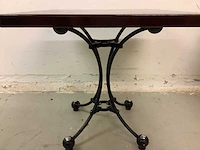 4 persoons tafel - restaurant tables (2x) - afbeelding 3 van  4