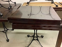 4 persoons tafel - restaurant tables (2x) - afbeelding 4 van  4