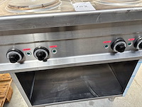4-pits elektrisch fornuis - afbeelding 1 van  3