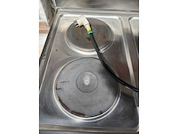 4-pits elektrisch fornuis - afbeelding 1 van  2