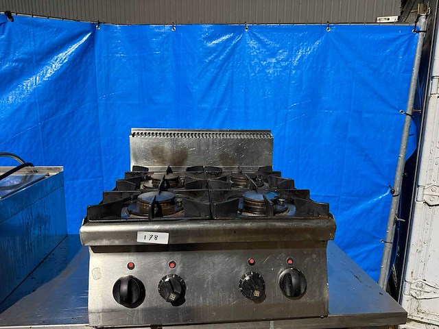 4-pits gasfornuis - afbeelding 1 van  4