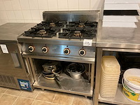 4-pits gasfornuis - afbeelding 1 van  4