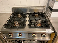 4-pits gasfornuis - afbeelding 3 van  4