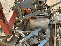 4-rijige rijenspuit / kappenspuit – verstelbaar – montageframe - afbeelding 5 van  11