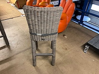 4 seasons outdoor barstoel (4x) - afbeelding 4 van  5