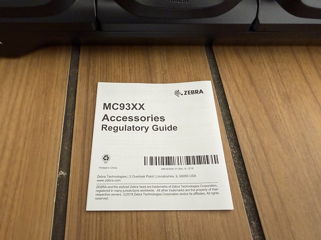 4-slots oplaadstation voor zebra mc93 zebra - afbeelding 7 van  9