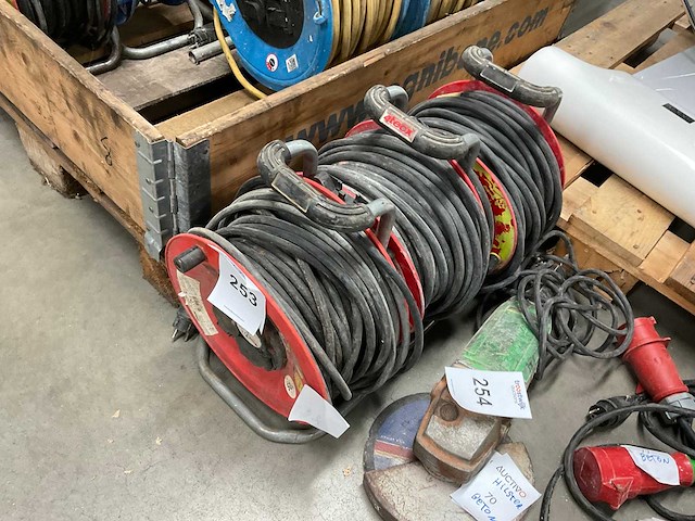 4-teck - verlengkabelhaspels (3x) - afbeelding 5 van  5