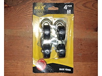 4 verpakkingen bokwieltjes 32 mm (doos-q) - afbeelding 2 van  3